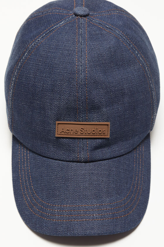 Acne Studios - デニムベースボールキャップ - インディゴブルー