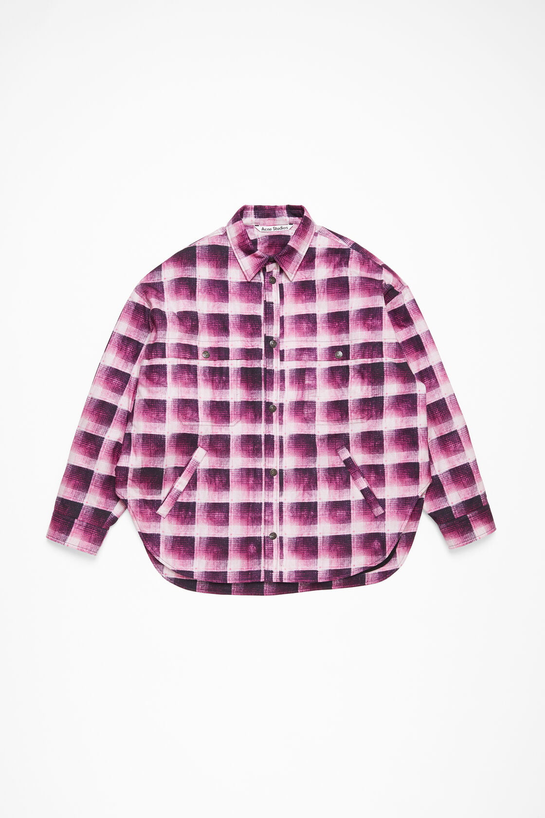 Check button-up shirt, Pink, 2000x