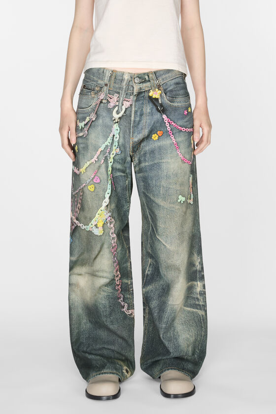 Acne Studios - Baggy fit jeans - 1981F - Mid Blue