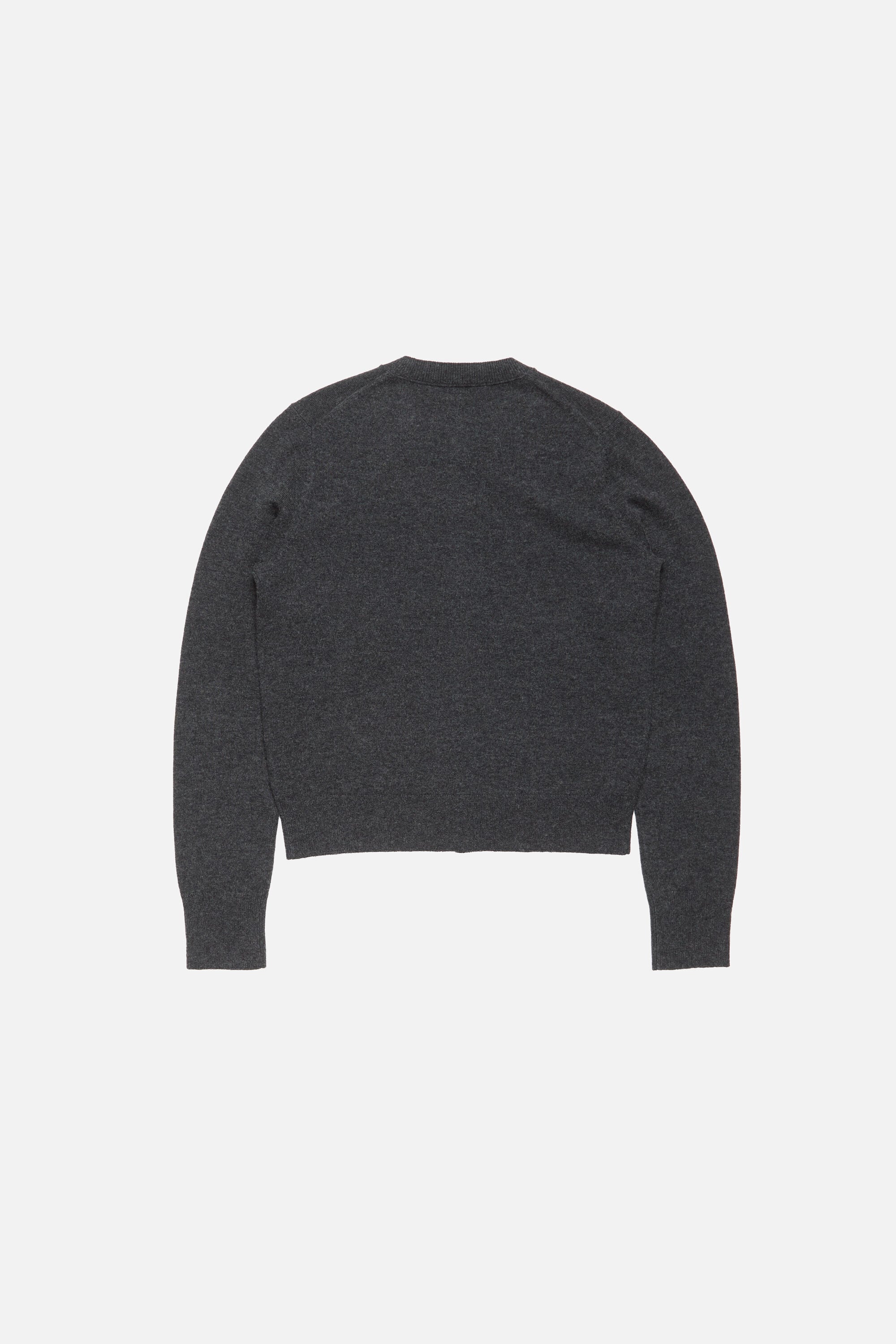 Acne Studios - フィットカーディガン - ヤクウール - ダークグレー