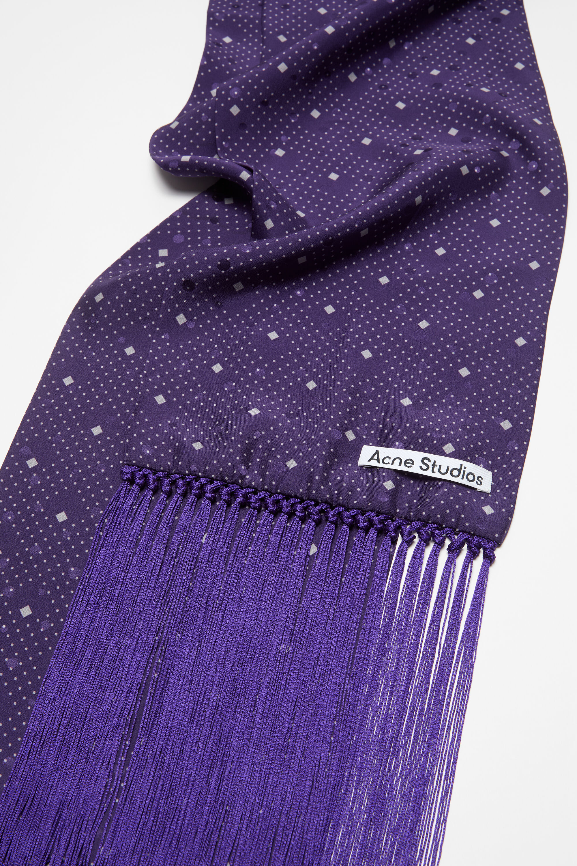 Acne Studios - シルクスカーフ - パープル