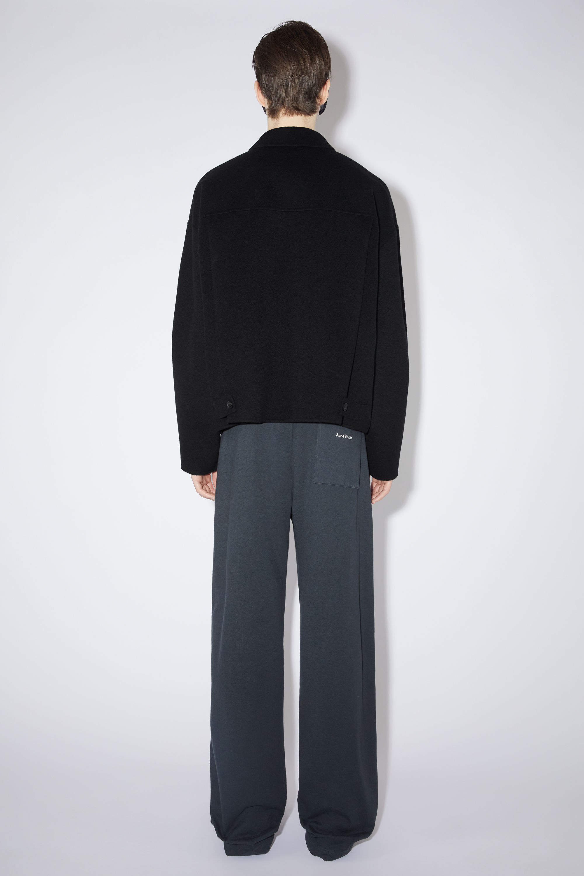 Acne Studios - Wool zipper jacket - Black