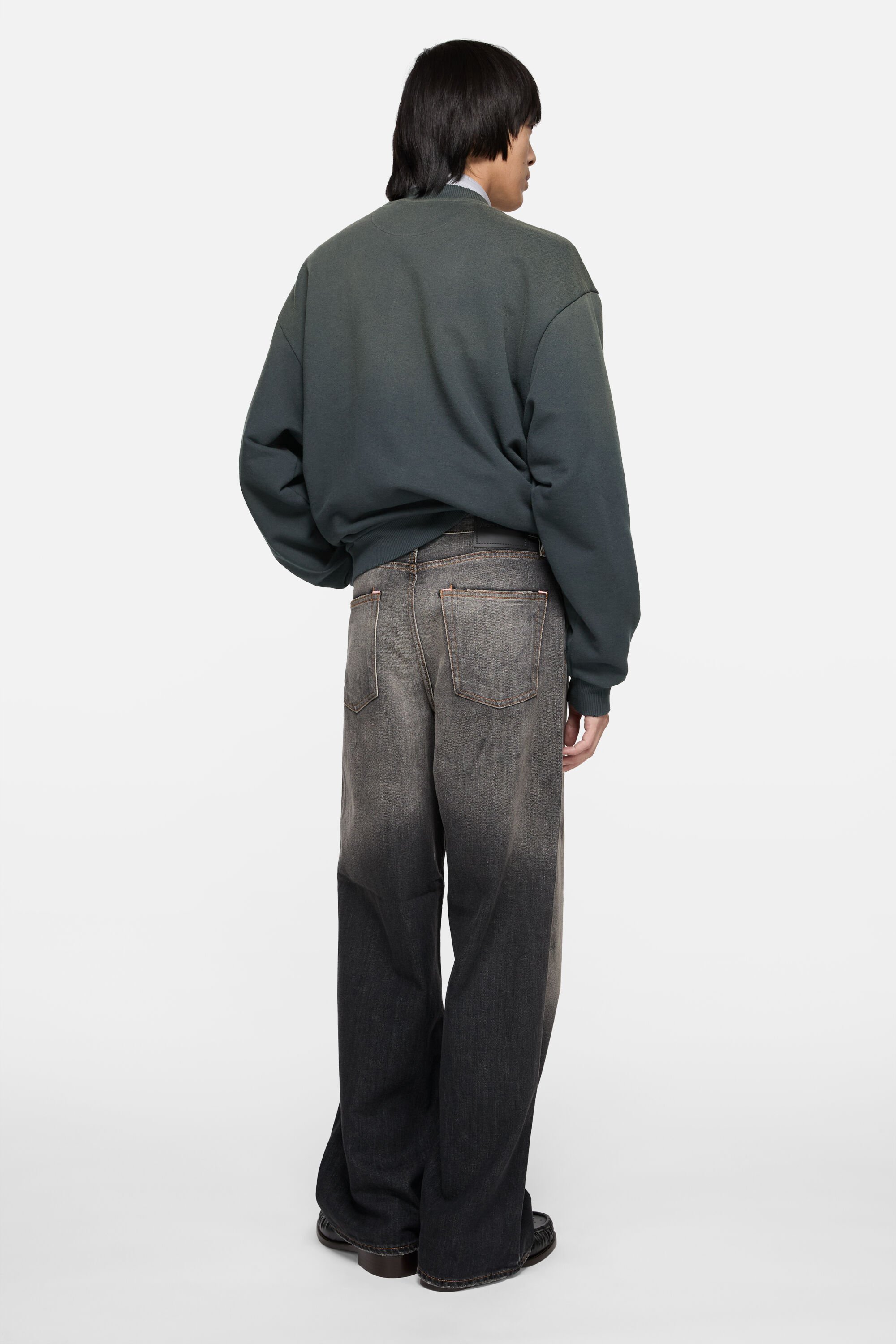 17AW Acne Studios クルーネックニット　S 180/96A Acne Studios - Crew neck jumper - Black/white