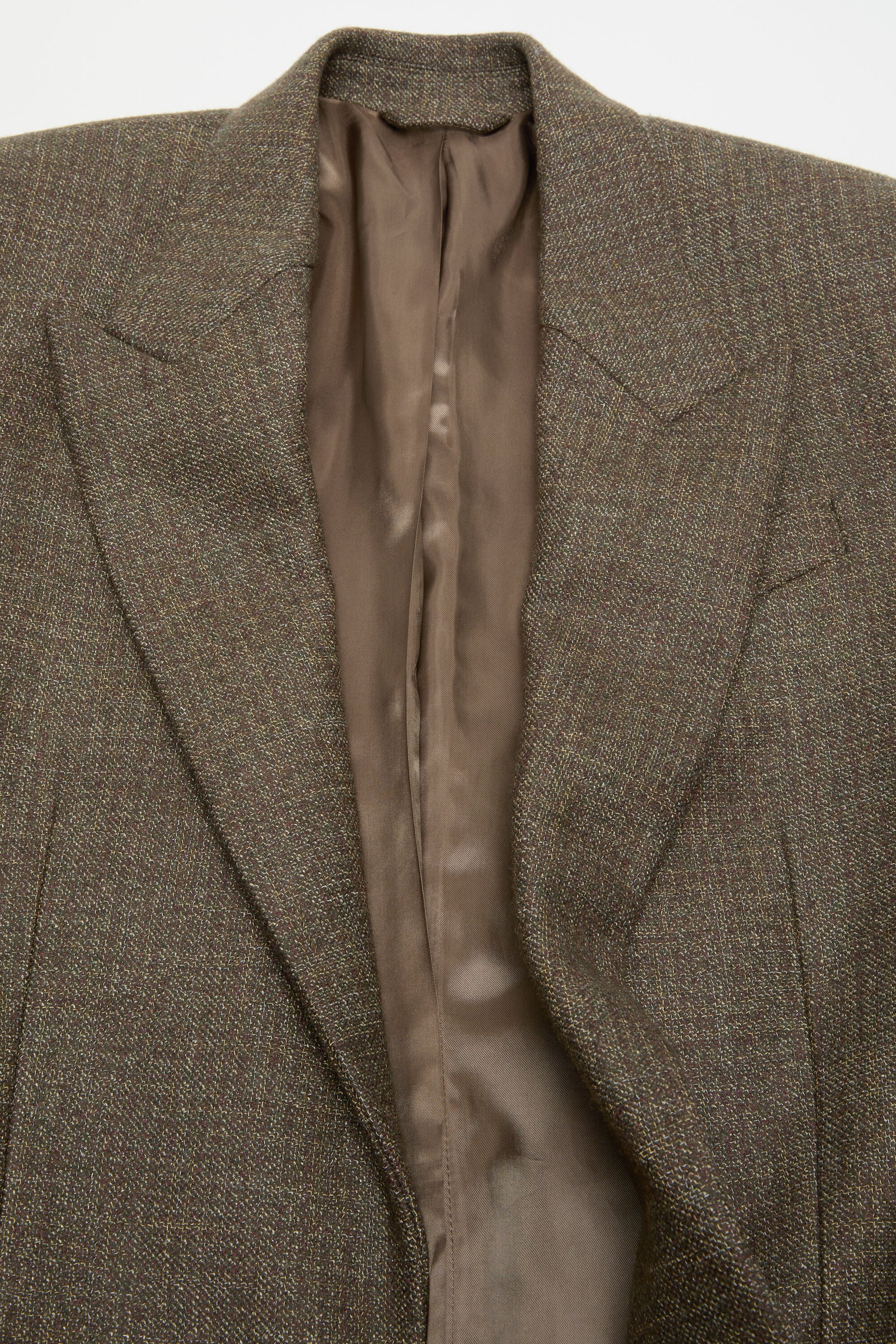 Acne Studios - Wool single-breasted coat - Brown