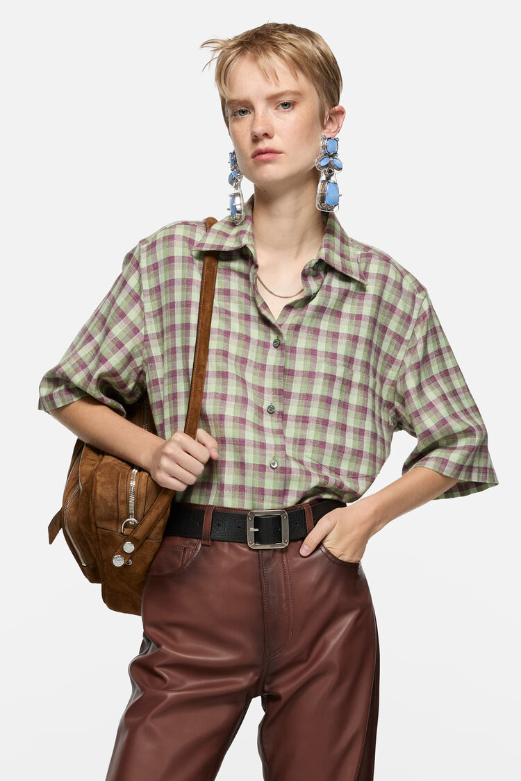 RW-WN-BLOU000013, Green/purple