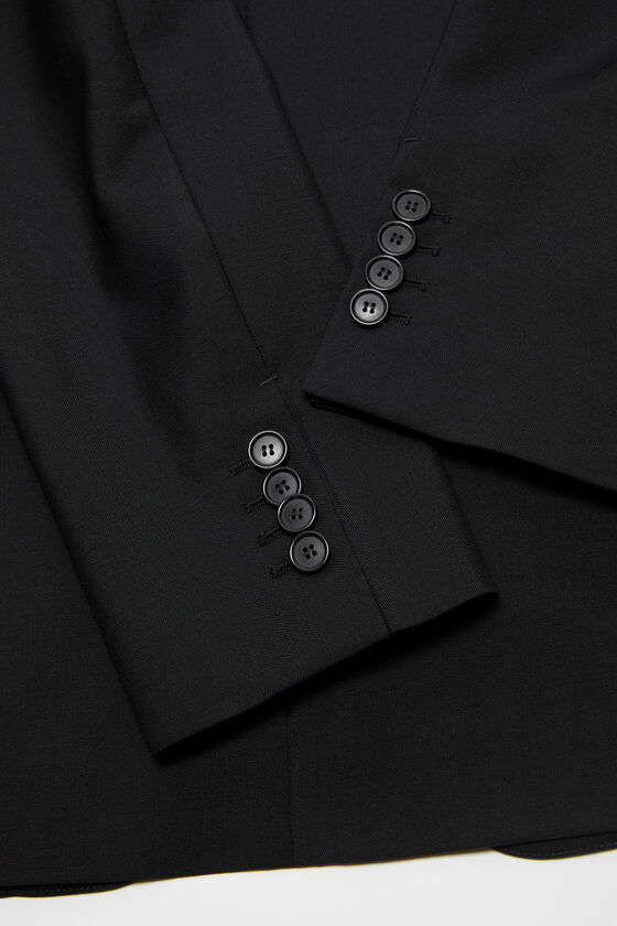 Acne Studios - レギュラーフィットスーツジャケット - ブラック