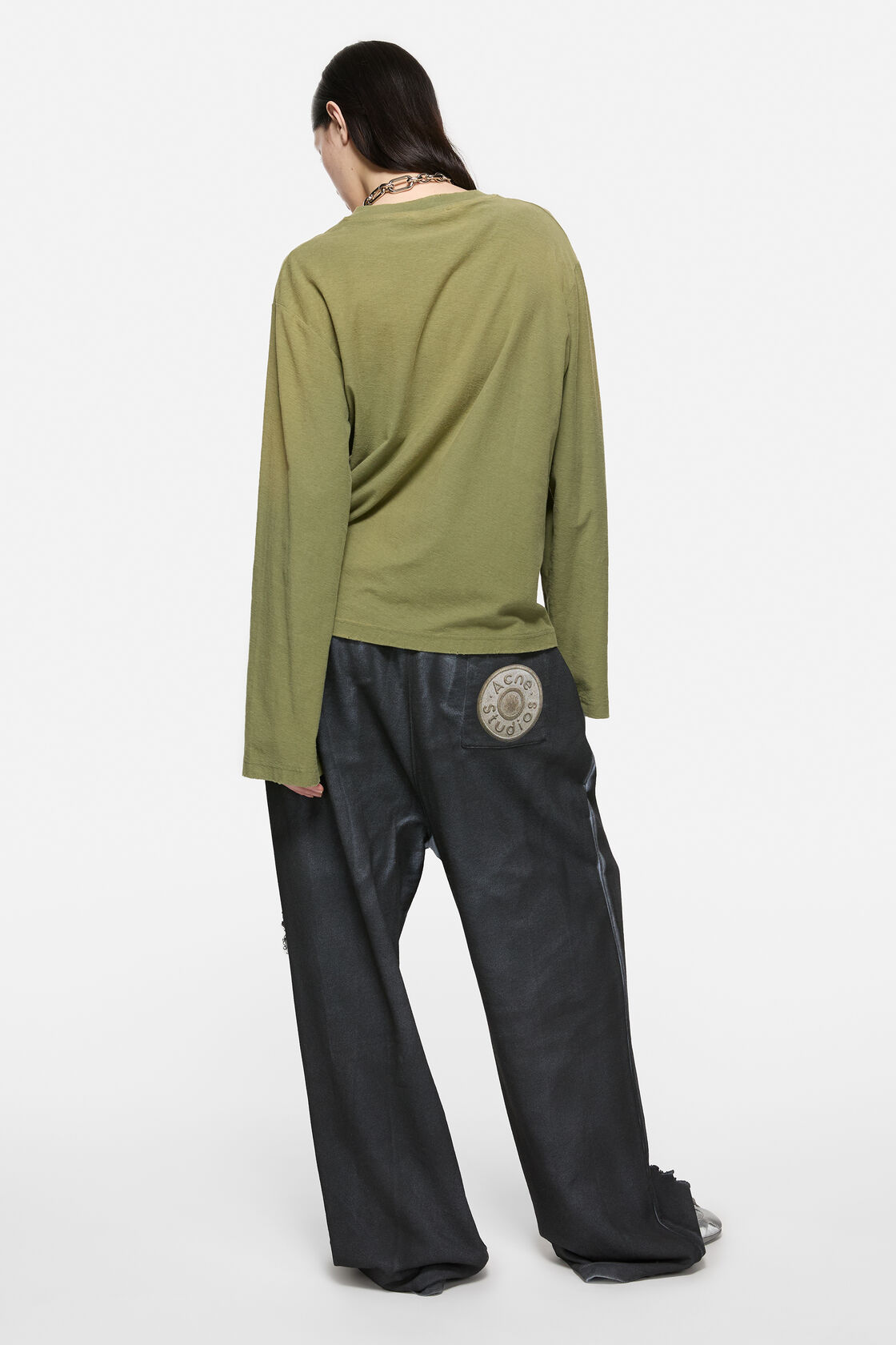 Logo t-shirt - Relaxed fit, Olive green, 2000x