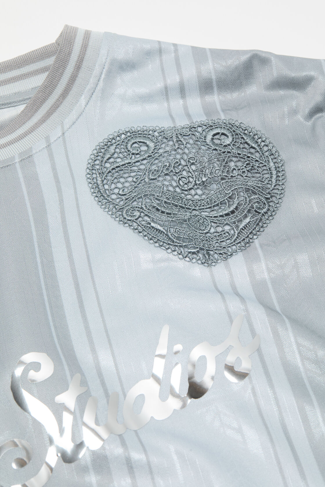 Logo sports jersey top, Grey, 2000x