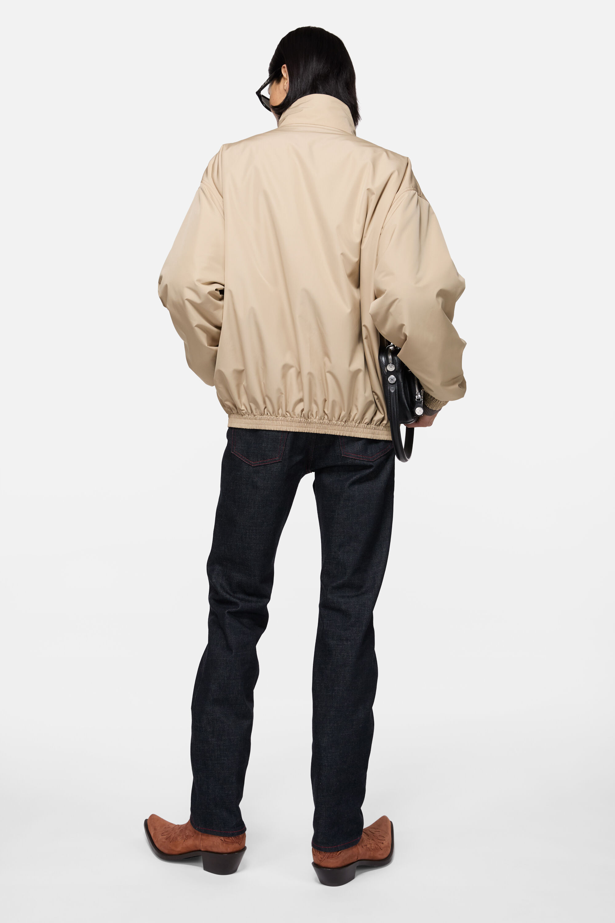 Acne Studios - Reversible logo jacket - Beige