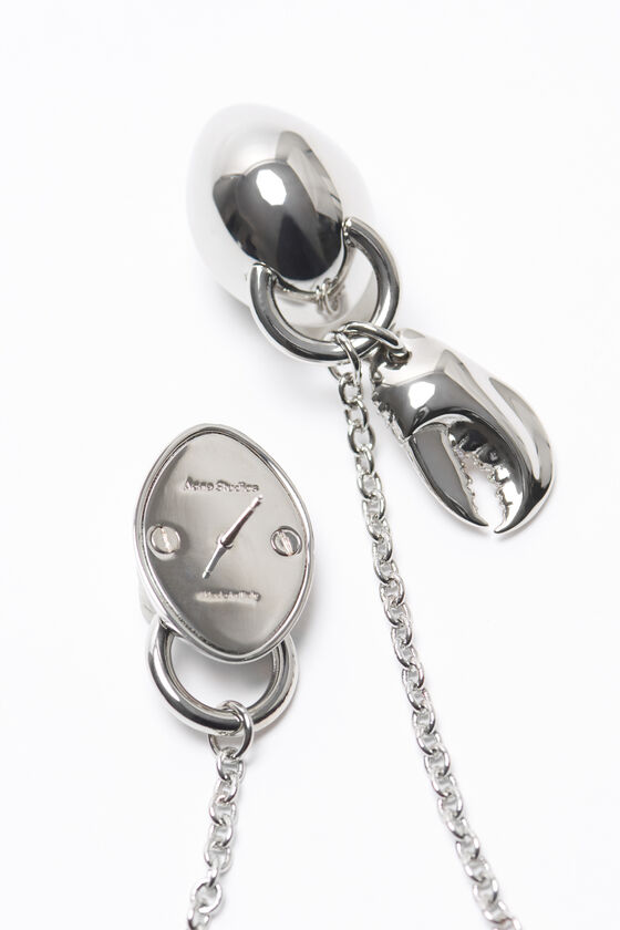 Acne Studios - Chain earrings - Silver 