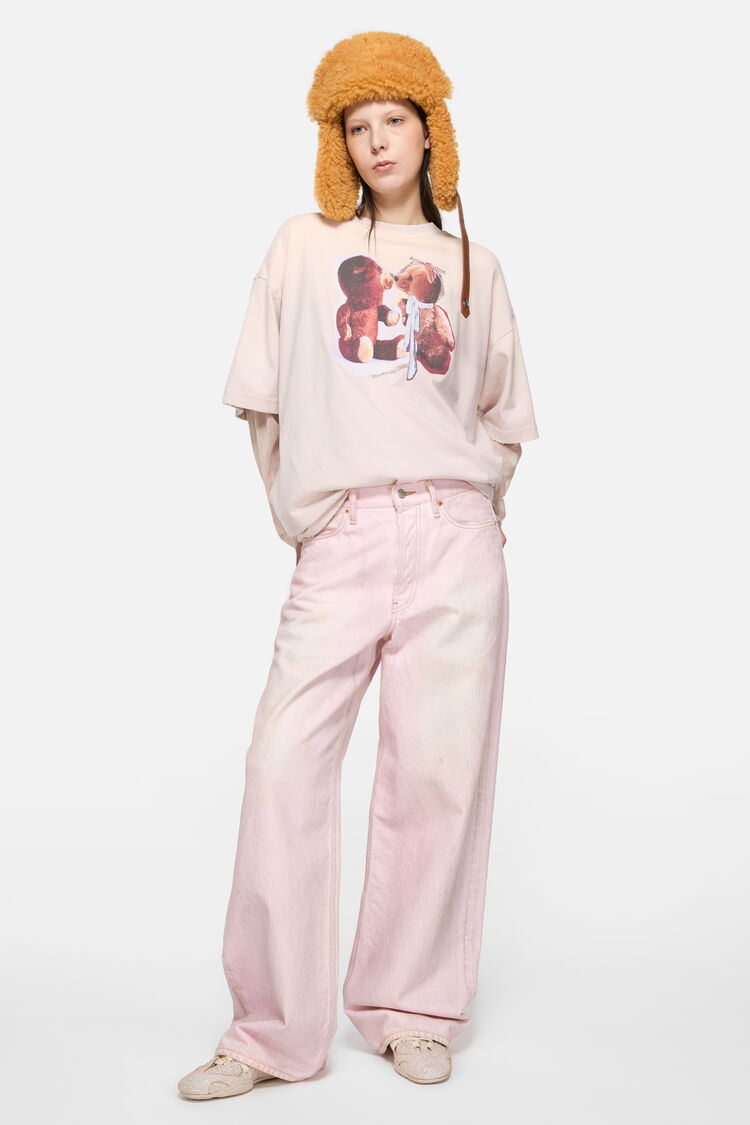 Acne Studios 1981 U Traffic Pink, Pale Pink