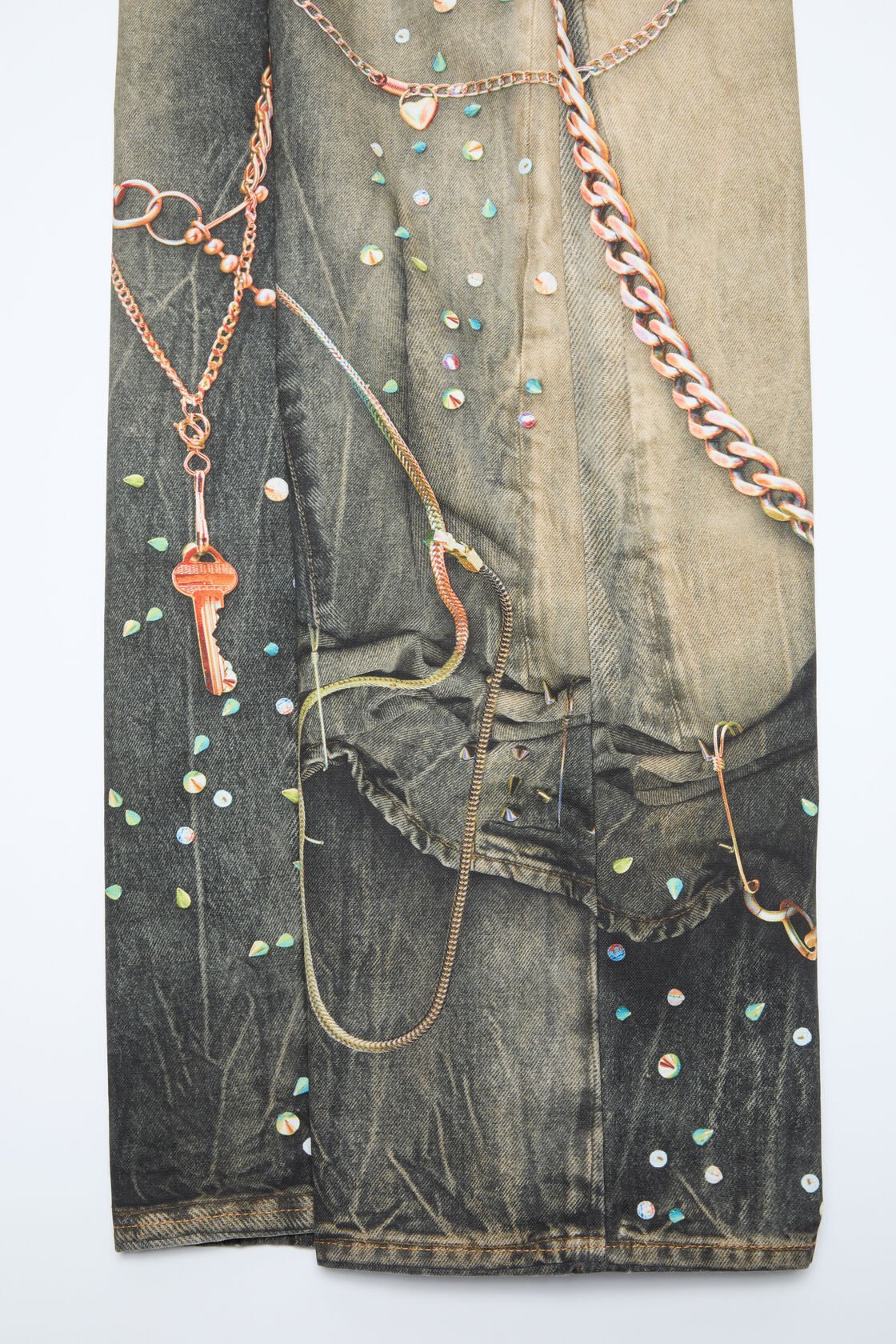 Loose fit jeans - Year of the Horse, Black/multi, 2000x