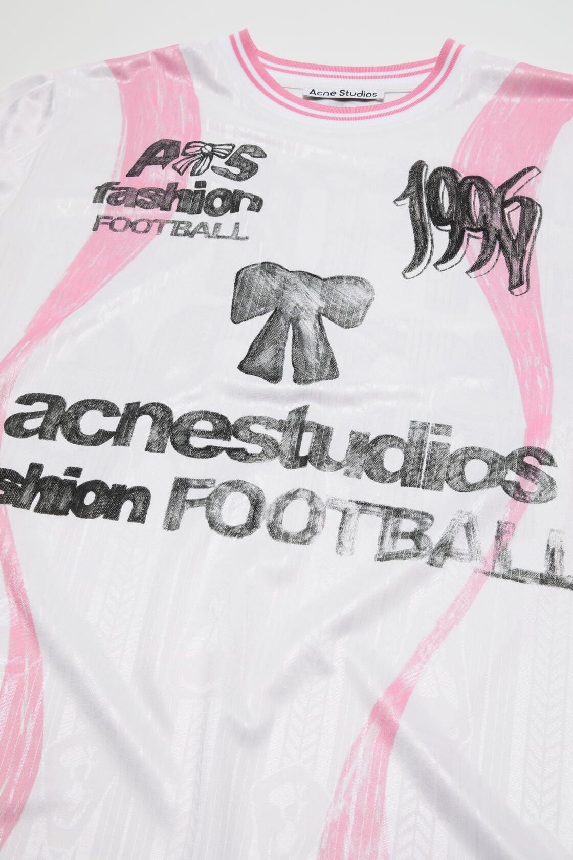 Sports jersey graphic t-shirt, White, 2000x