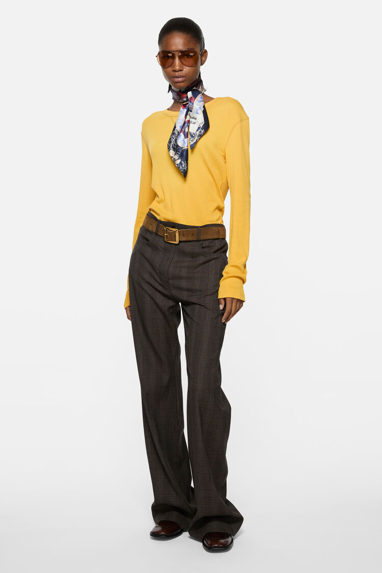 FN-UX-TSHI000277, Mustard yellow