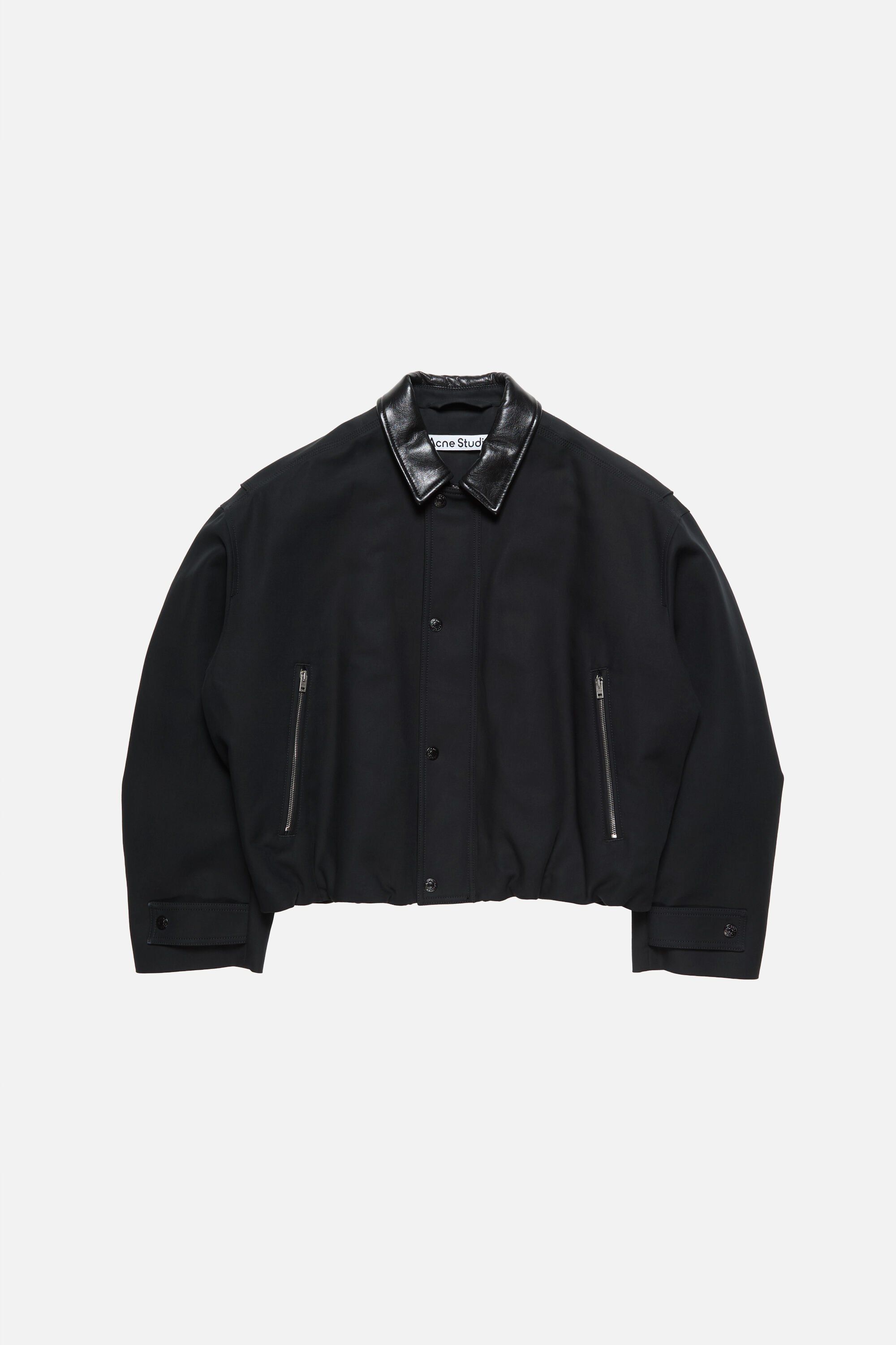 【レア】PALACE ボンバージャケット ブラック Acne Studios - ツイルボンバージャケット - ブラック