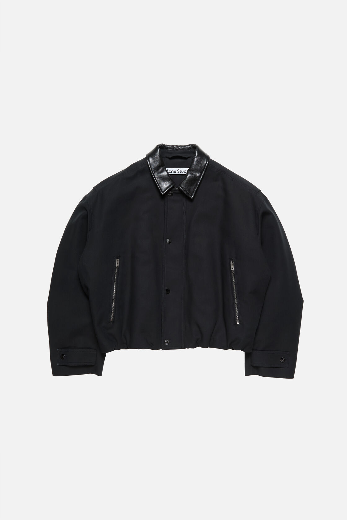 Twill bomber jacket, Black, 2000x