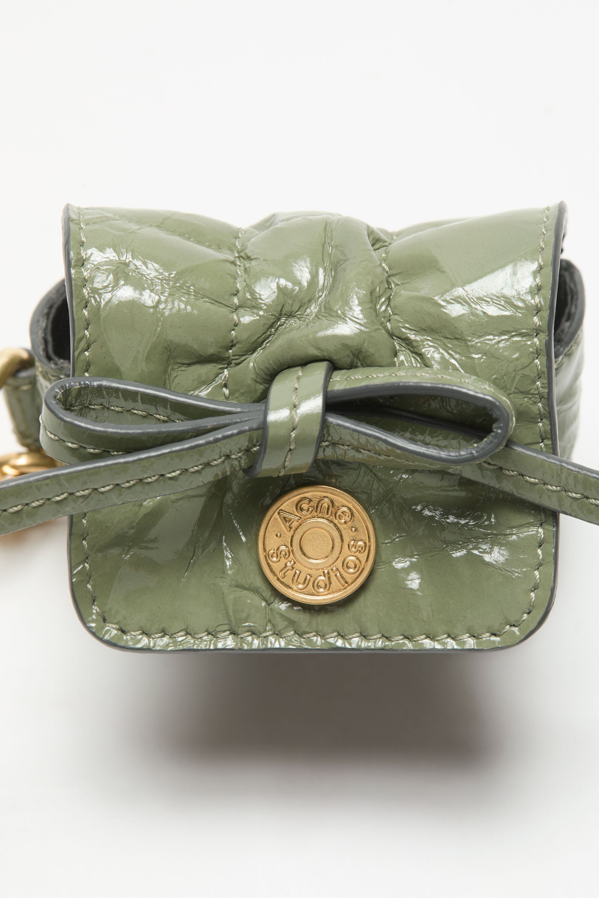 Acne Studios - Multipocket headphones case - Wheat green