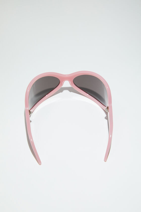 Frame sunglasses, Pink/black, 2000x