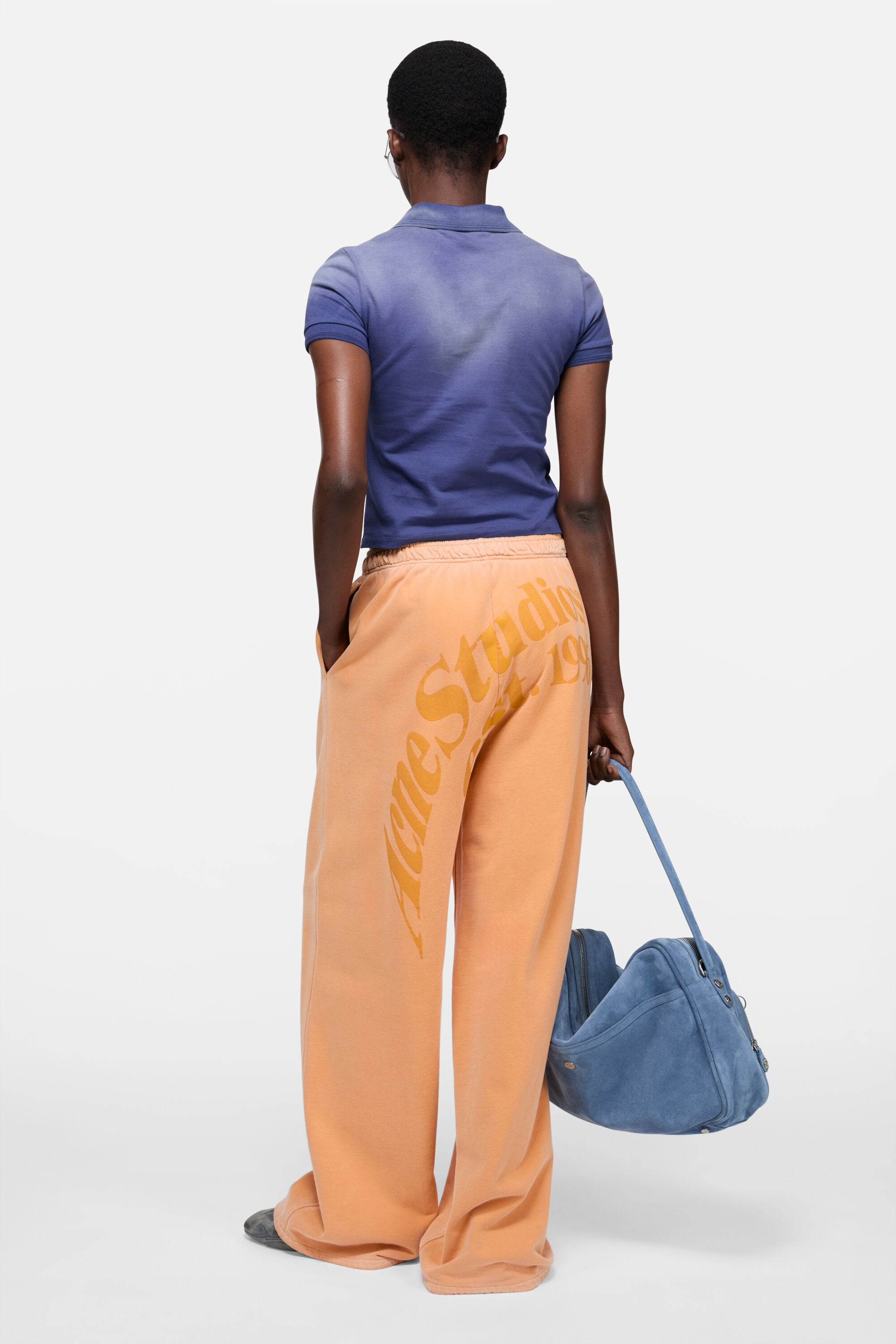 Acne Studios - ウォッシュ加工スウェットパンツ - パンプキンオレンジ