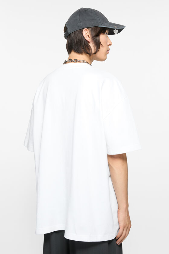 Acne Studios - T-shirt logo - Relaxed unisex fit - オプティック 