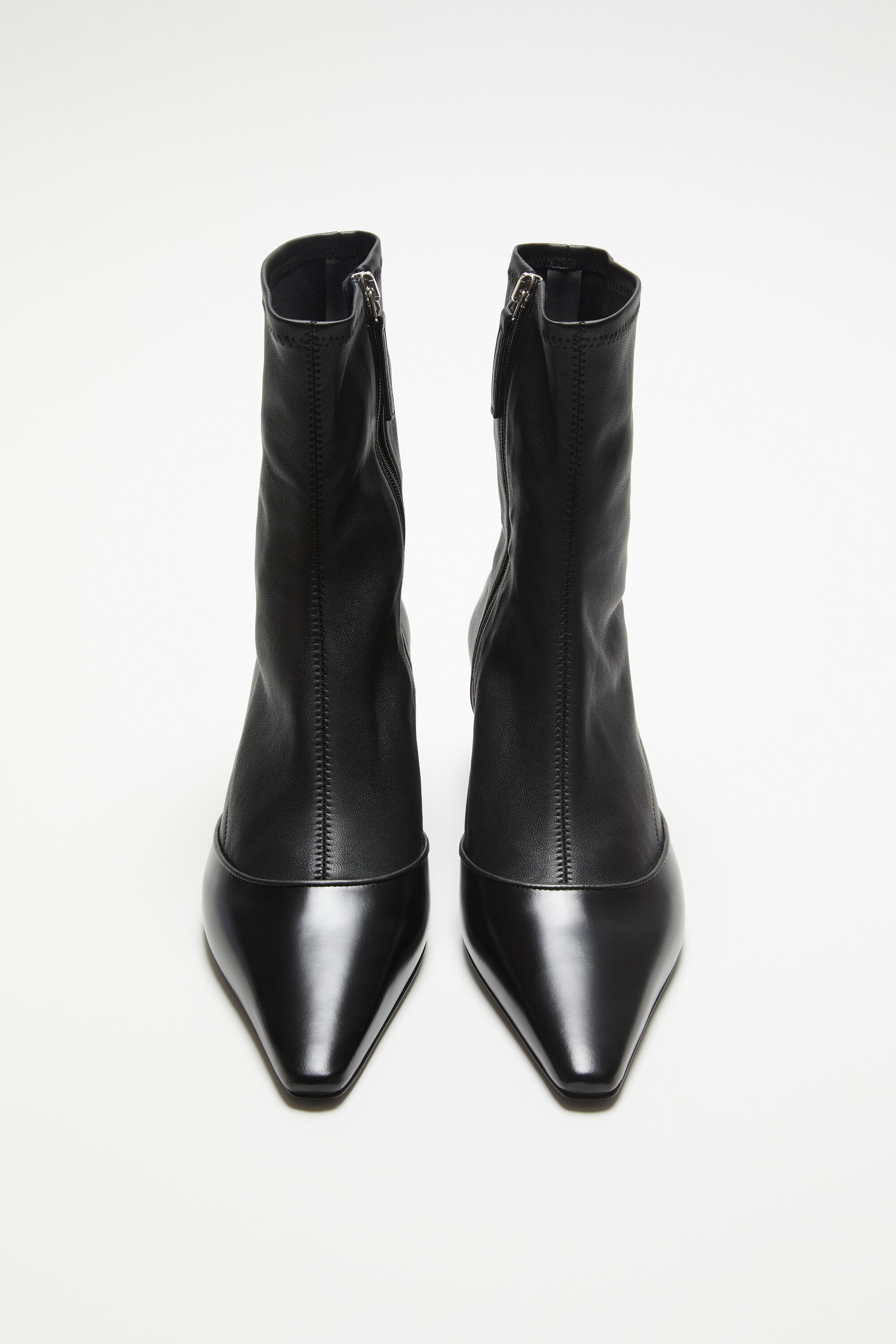 Pointed Ankle Boots Black – Reike Nen