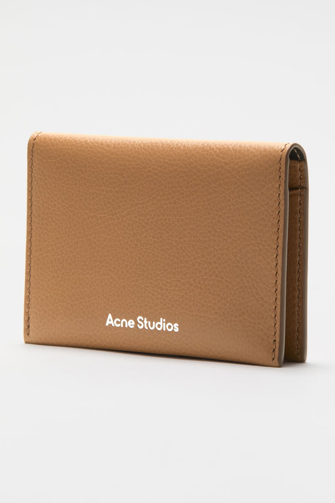 Folded card holder, Caramel brown, 2000x