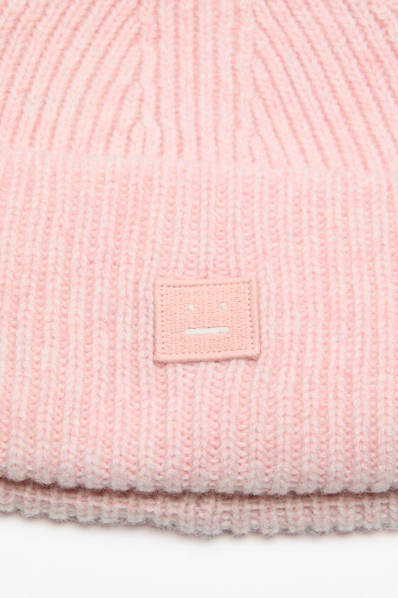 Acne Studios - スモールFaceロゴビーニー - フェイデッドピンクメランジ