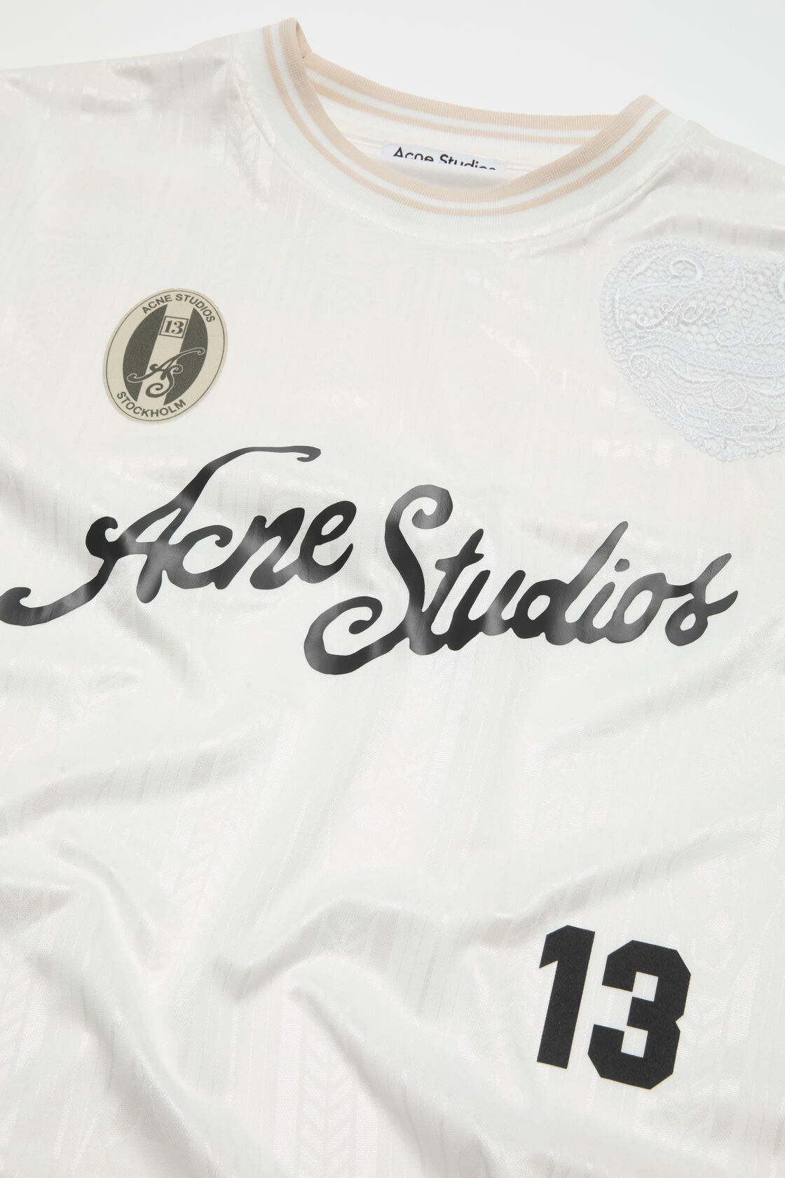 Logo sports jersey top, White, 2000x