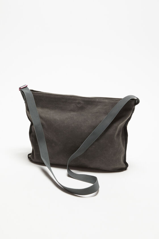 Acne Studios - Mini messenger bag - Grey/black