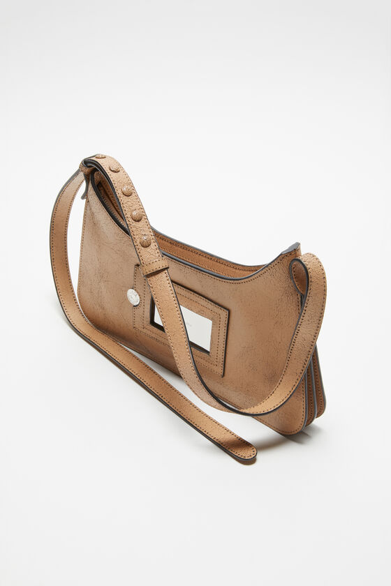 Acne Studios - Platt Mini-Umhängetasche - Dunkelbeige 