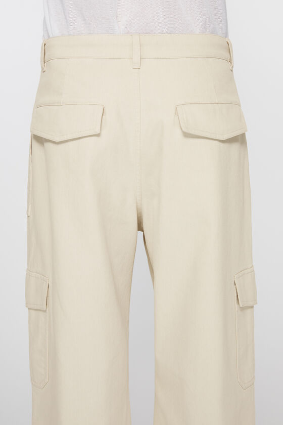 Acne Studios - ツイルトラウザーズ - アイボリーホワイト