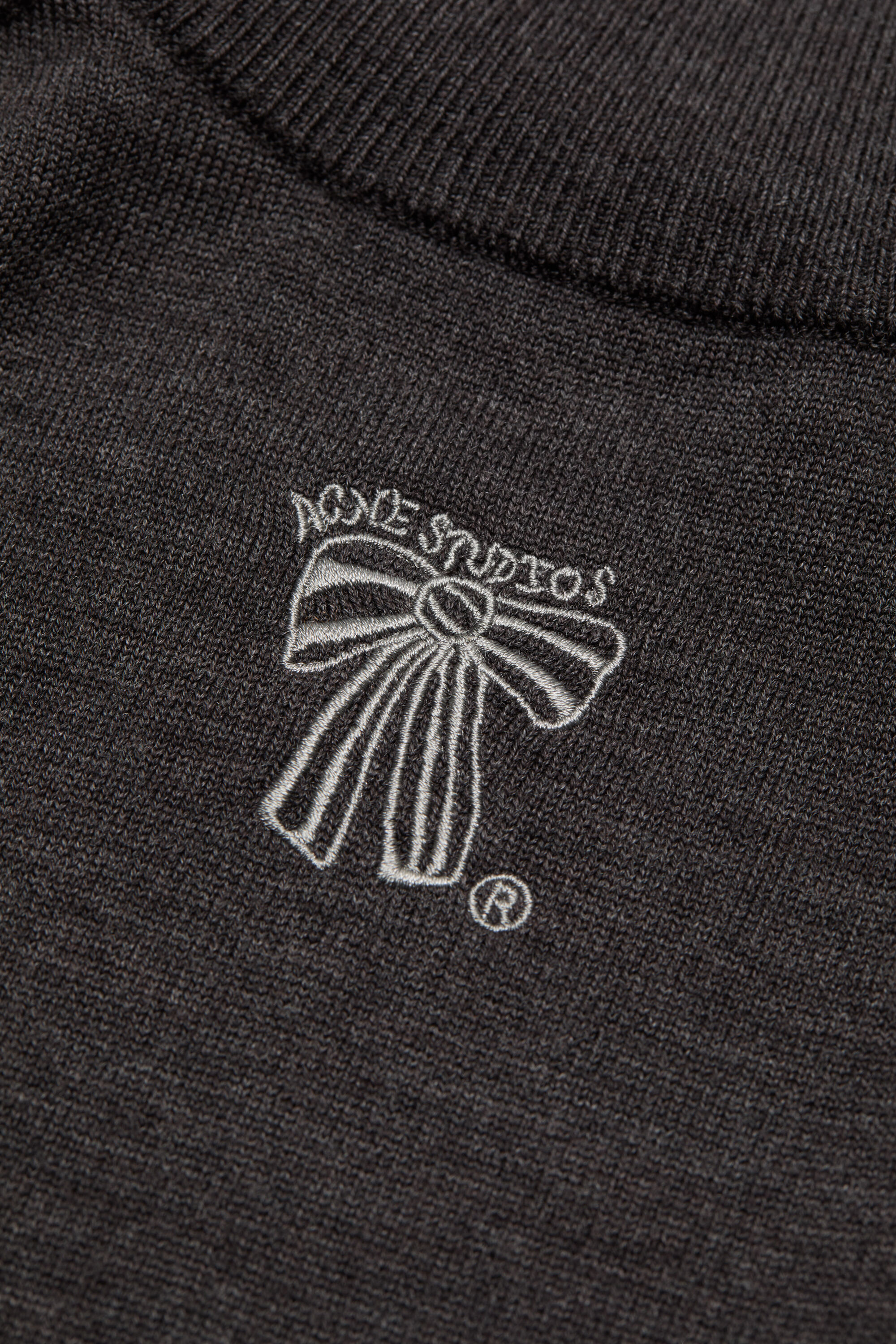 Acne Studios - Zip up cardigan - Anthracite grey