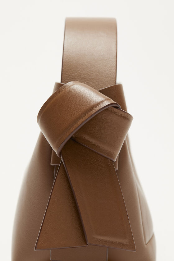 Acne Studios - Musubi micro tote - Camel brown