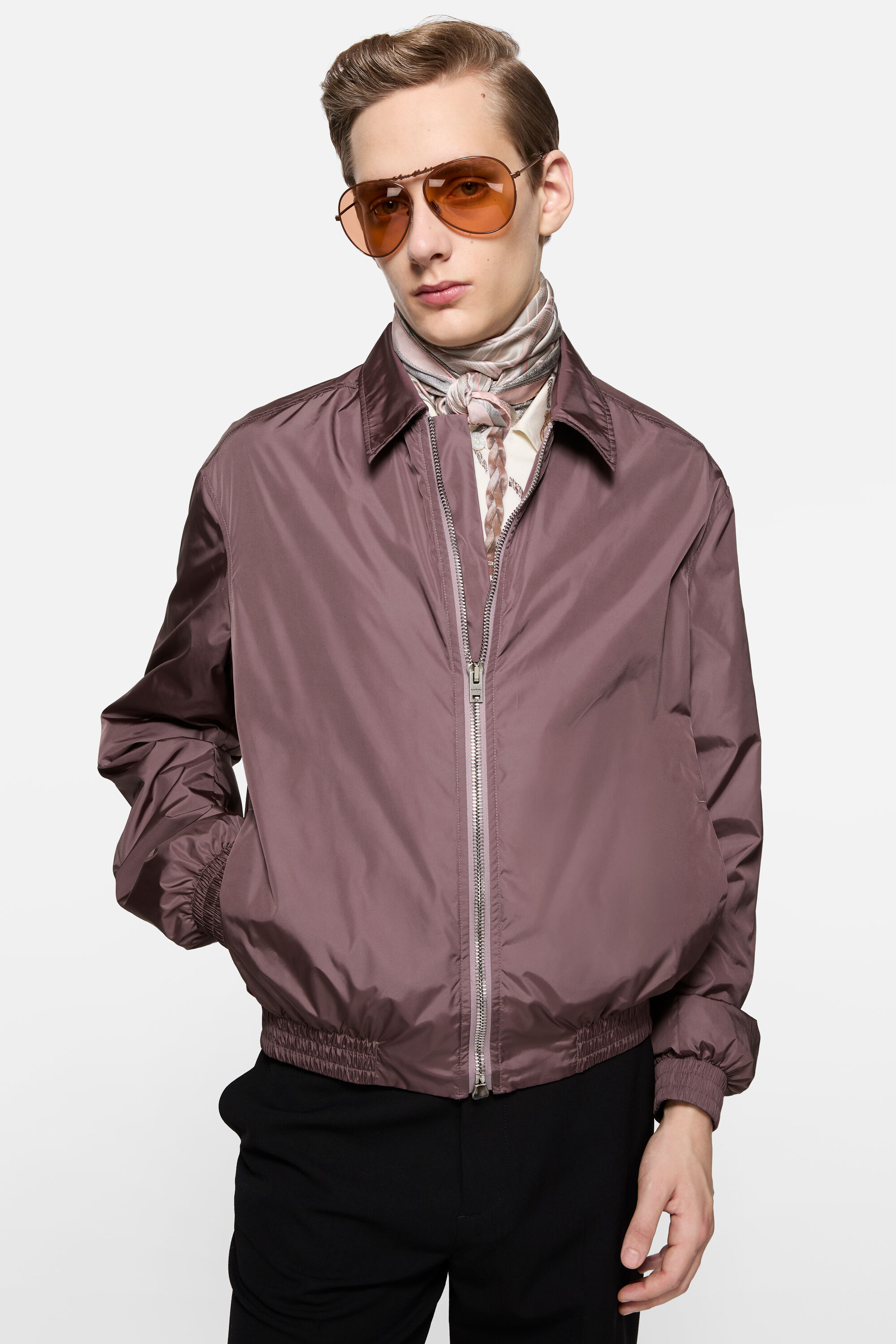 Acne Studios - ロゴ入り軽量ジャケット - Lilac