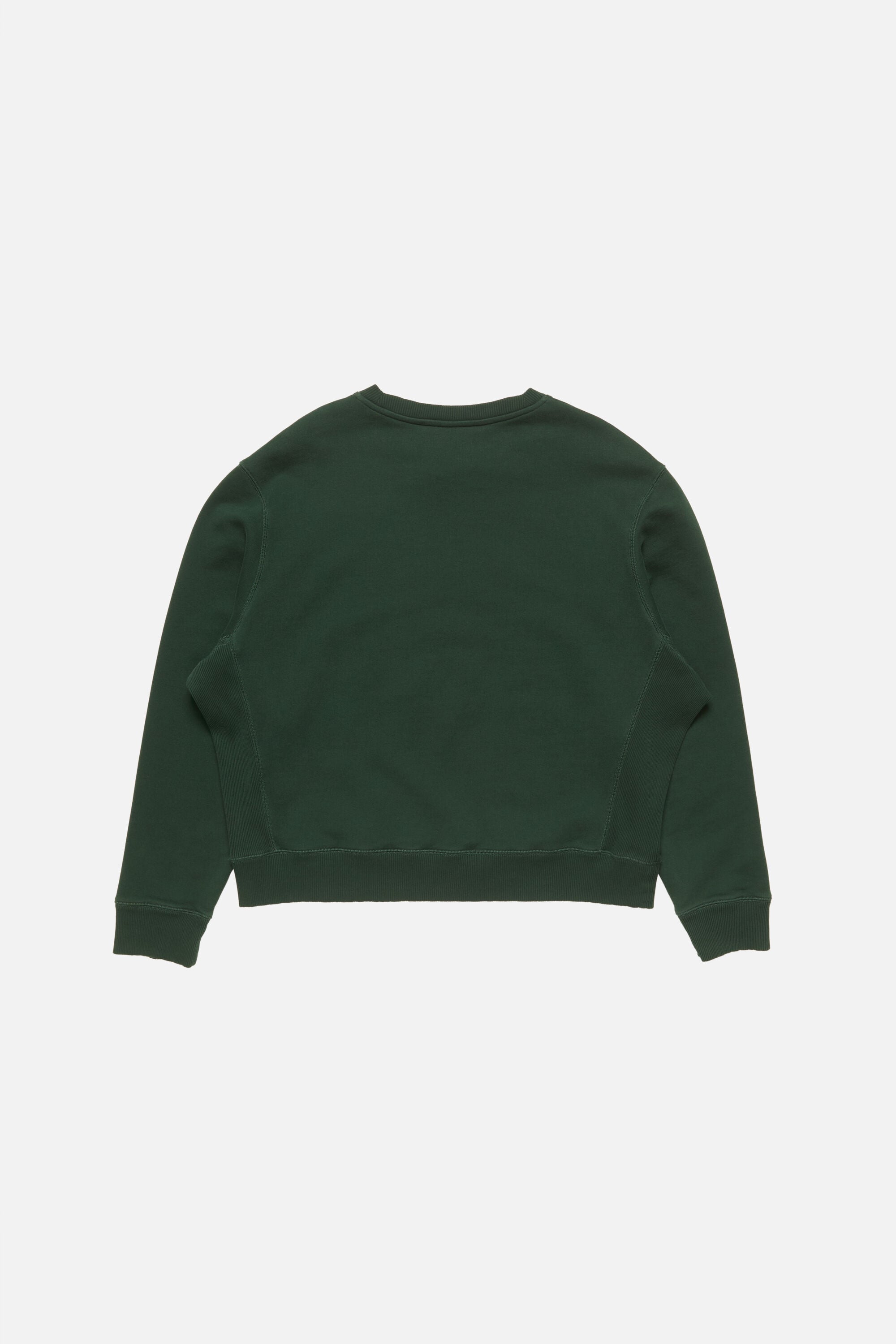 Acne Studios - Fleece sweatshirt with logo - Dark green