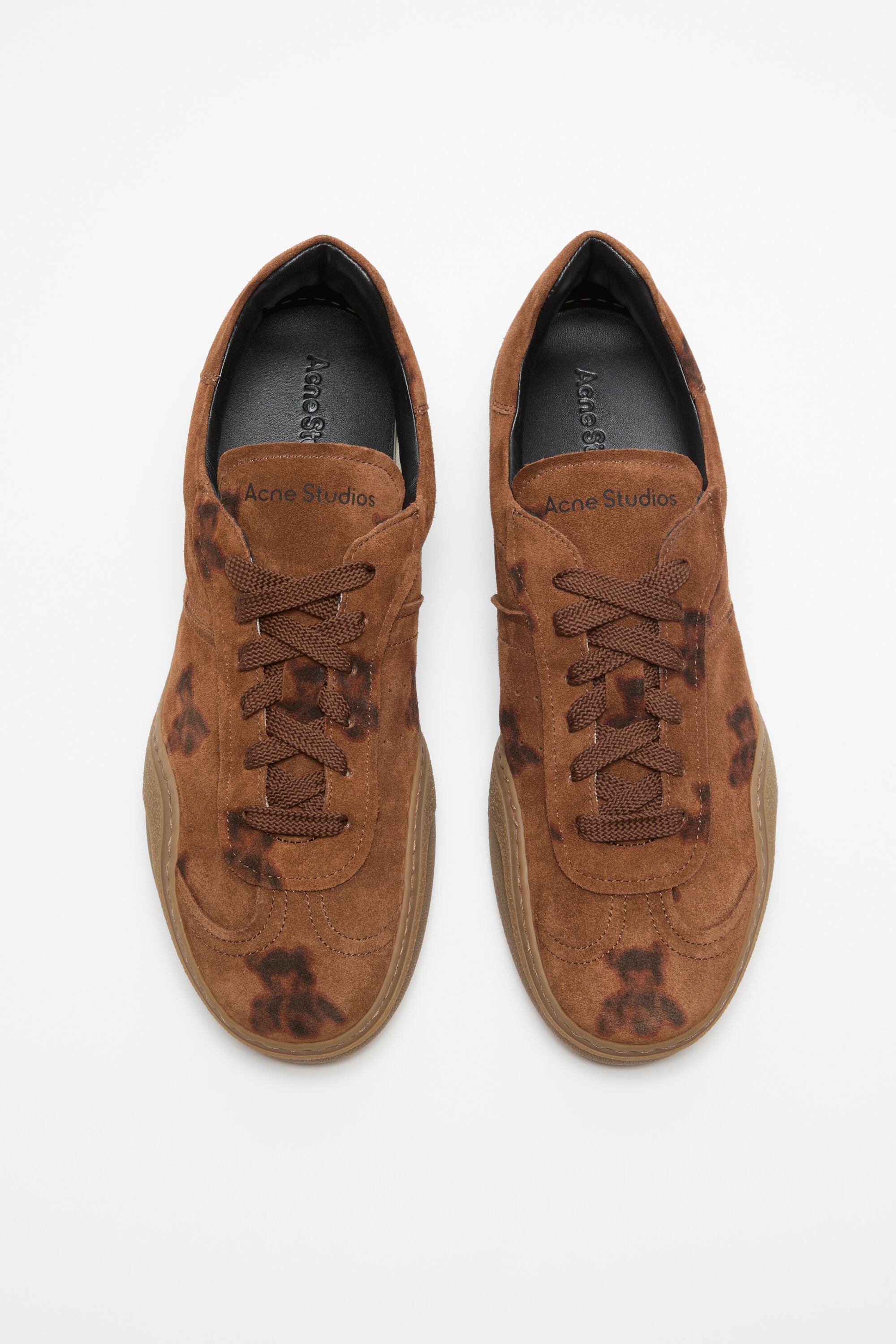 Acne Studios - Lace-up sneakers - Rust brown