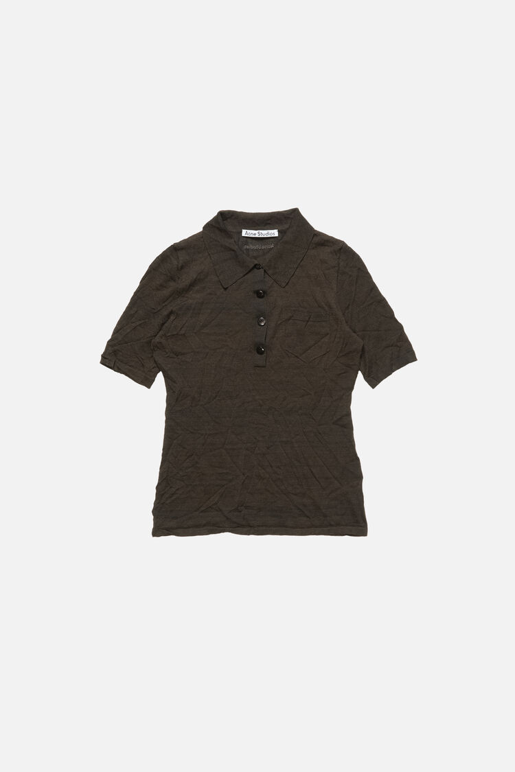 RW-WN-KNIT000028, Dark brown melange