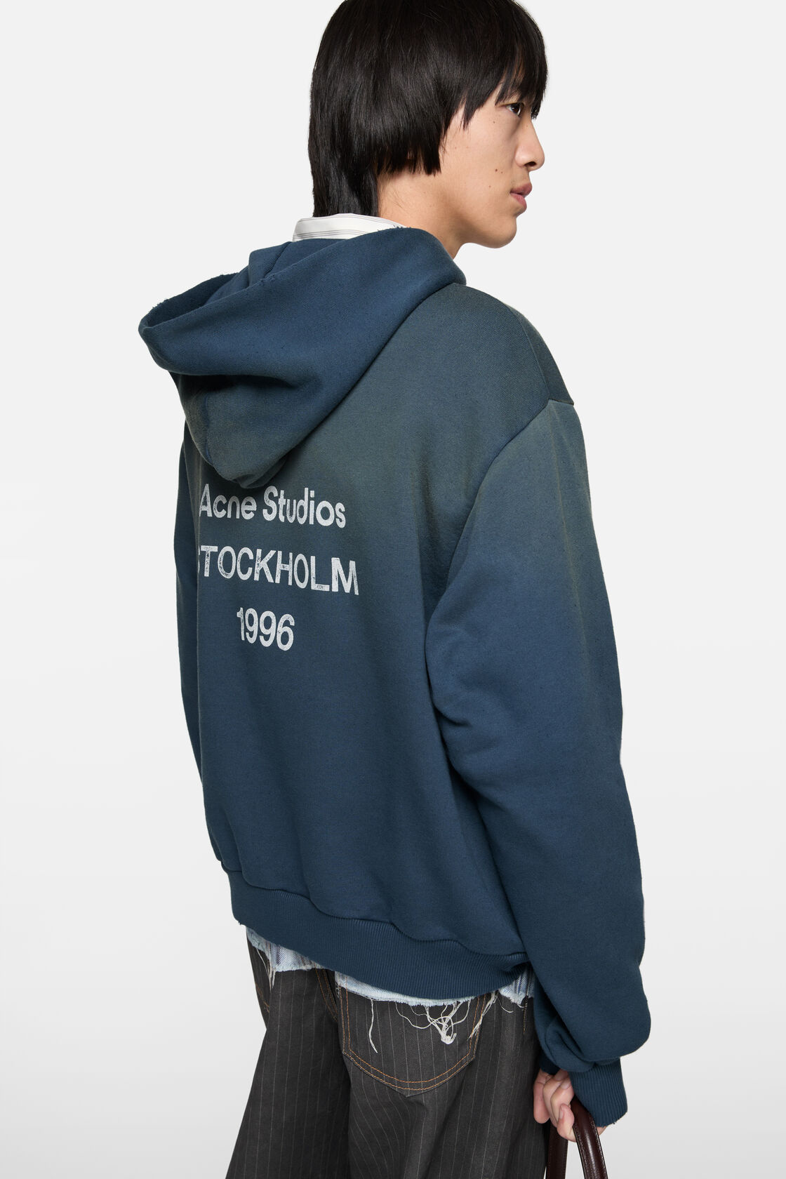 Logo hooded sweater, Deep blue, 2000x