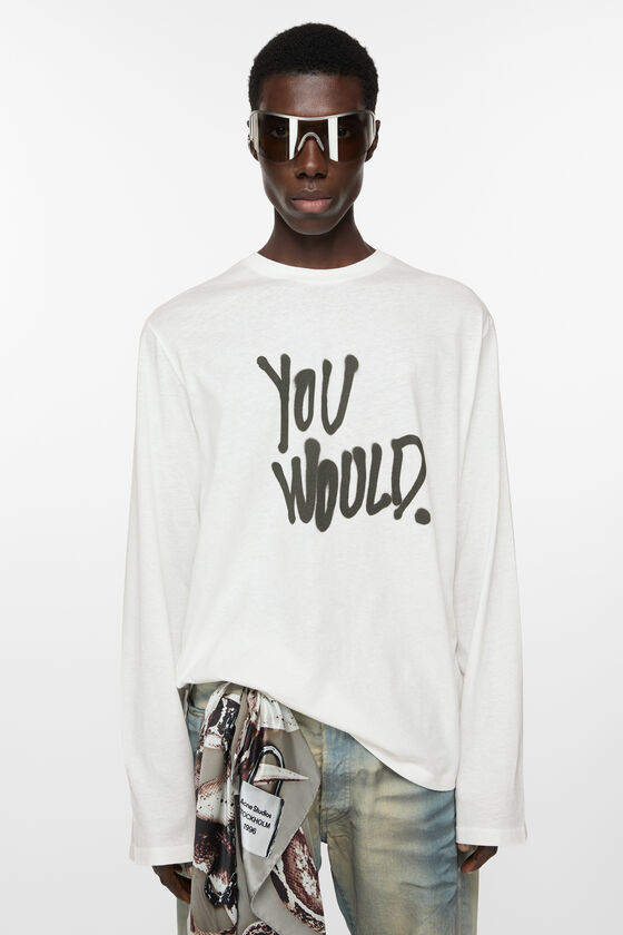 Acne Studios – メンズ ロングスリーブTシャツ