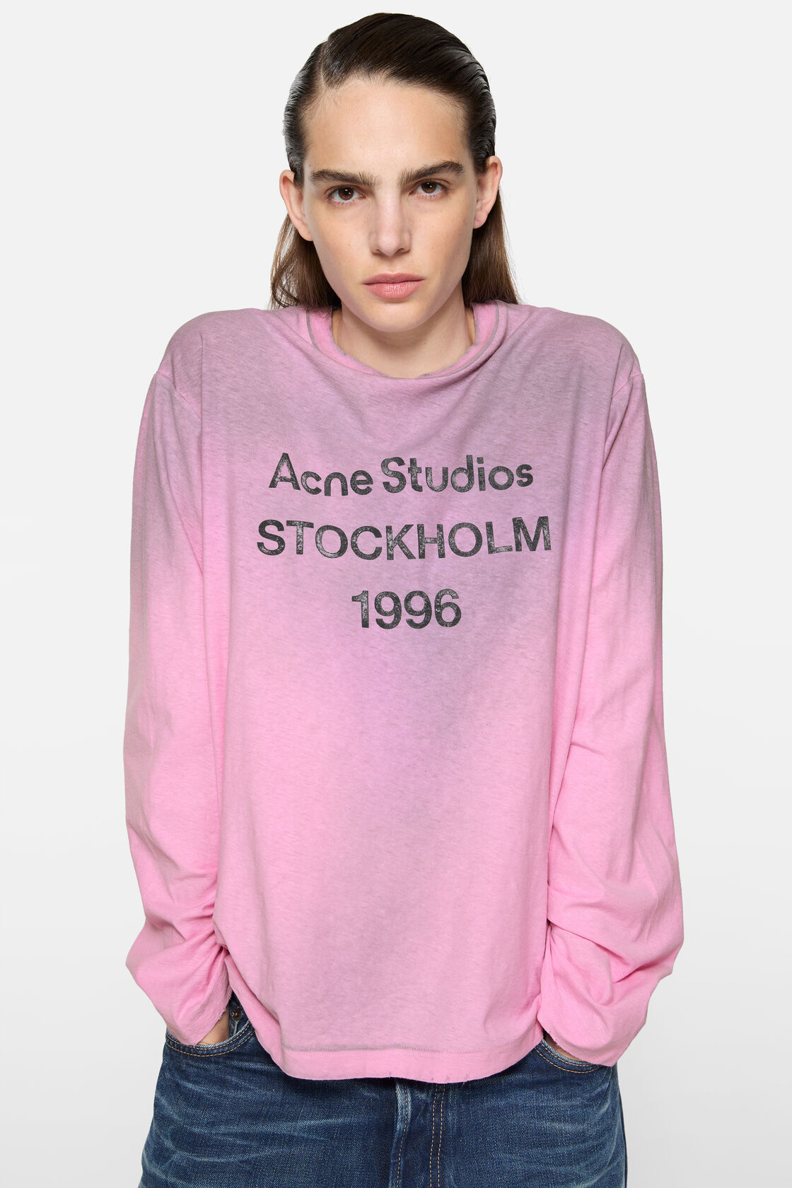 Logo t-shirt - Relaxed fit, Cotton candy pink, 2000x