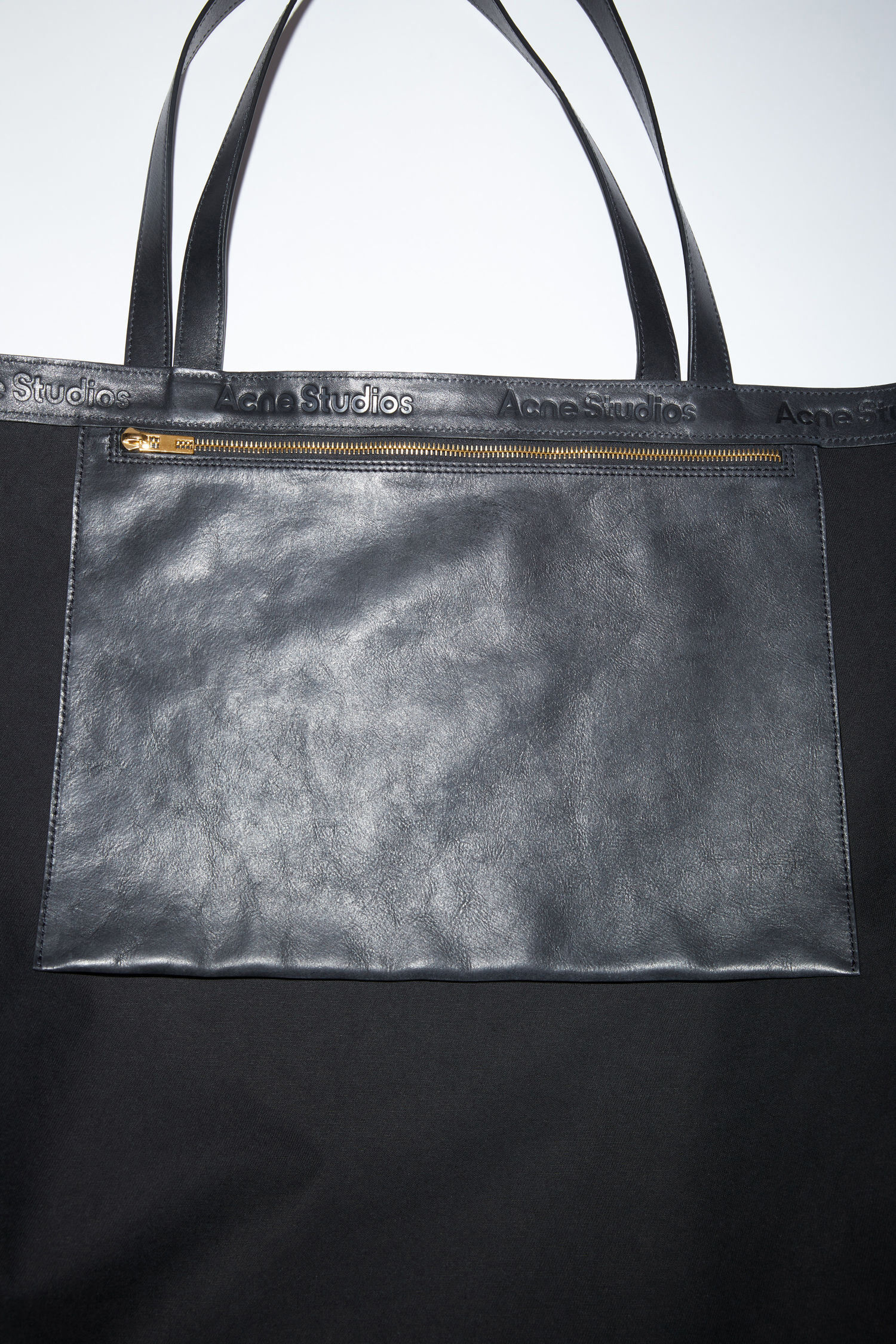 Acne Studios - East-Westトートバッグ - ブラック