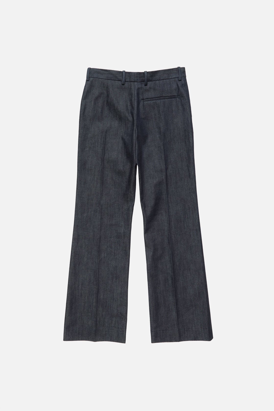 Branded selvedge denim trousers, Indigo blue, 2000x