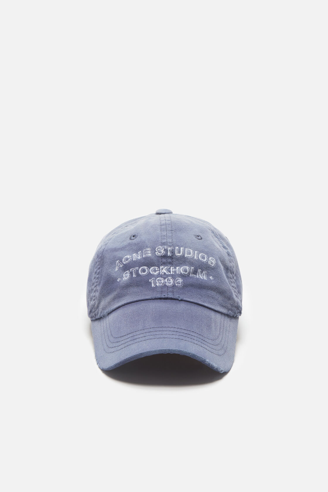 Washed logo cap, Navy, 2000x