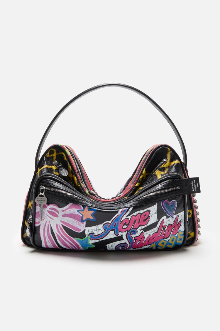 Camero Camera Punk Print, Black