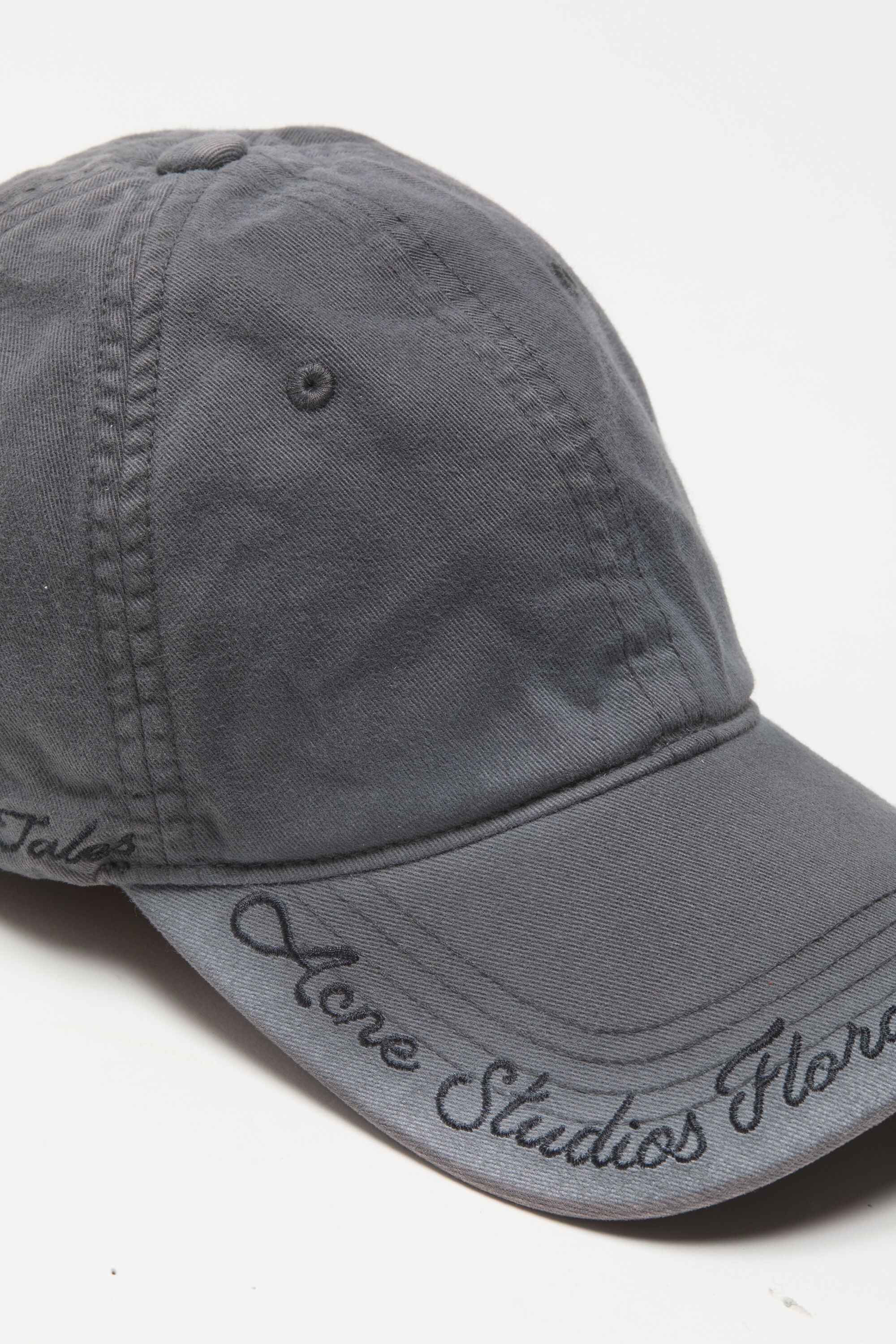 帽子 Acne studious Acne Studios - Logo cap - Faded black