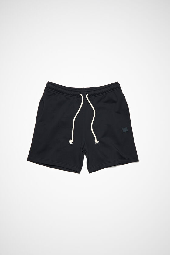 Acne Studios - Cotton sweat shorts - Black