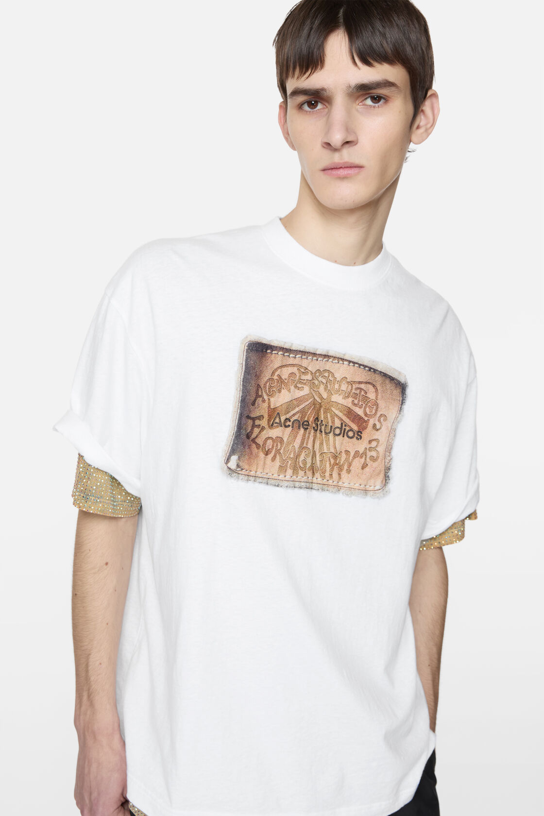 Logo t-shirt, White, 2000x