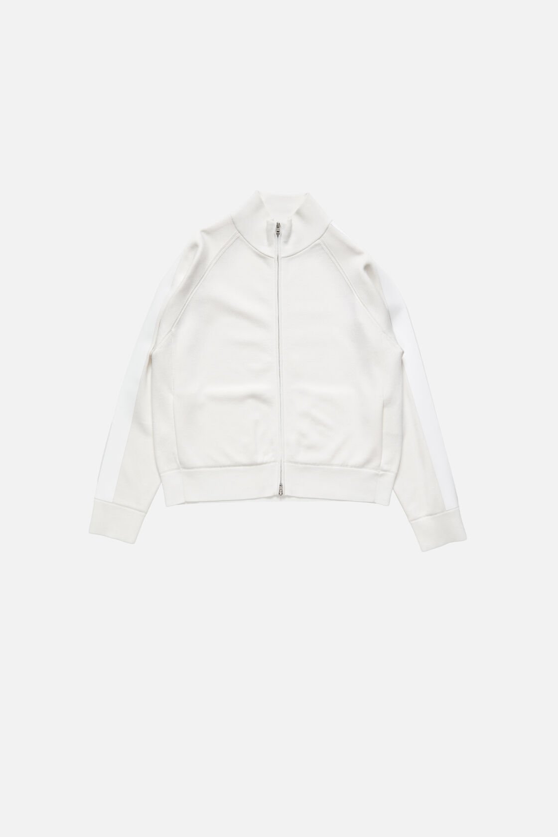 Logo zip cardigan, Cold white, 2000x