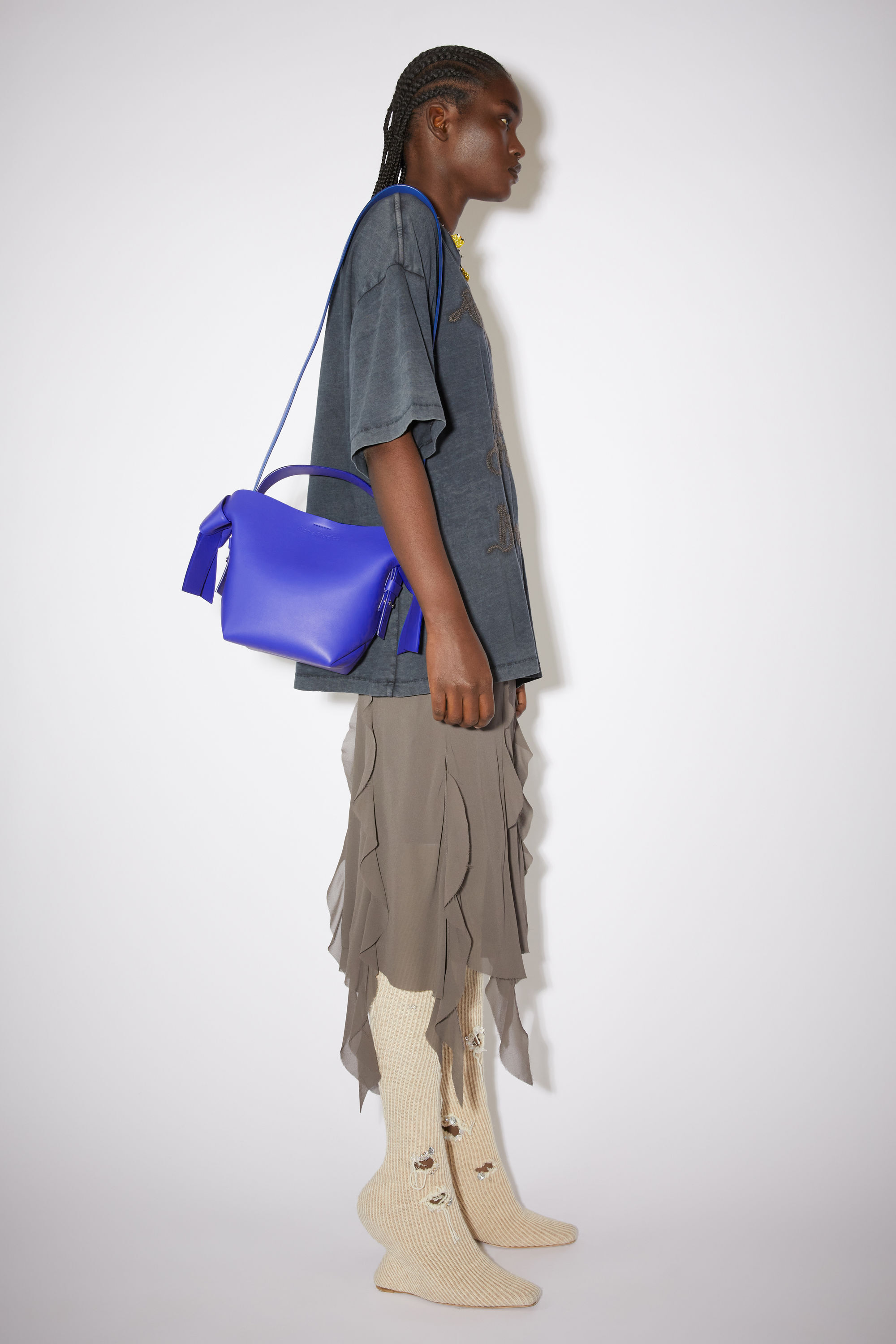 Acne Studios - Musubi mini shoulder bag - Blue