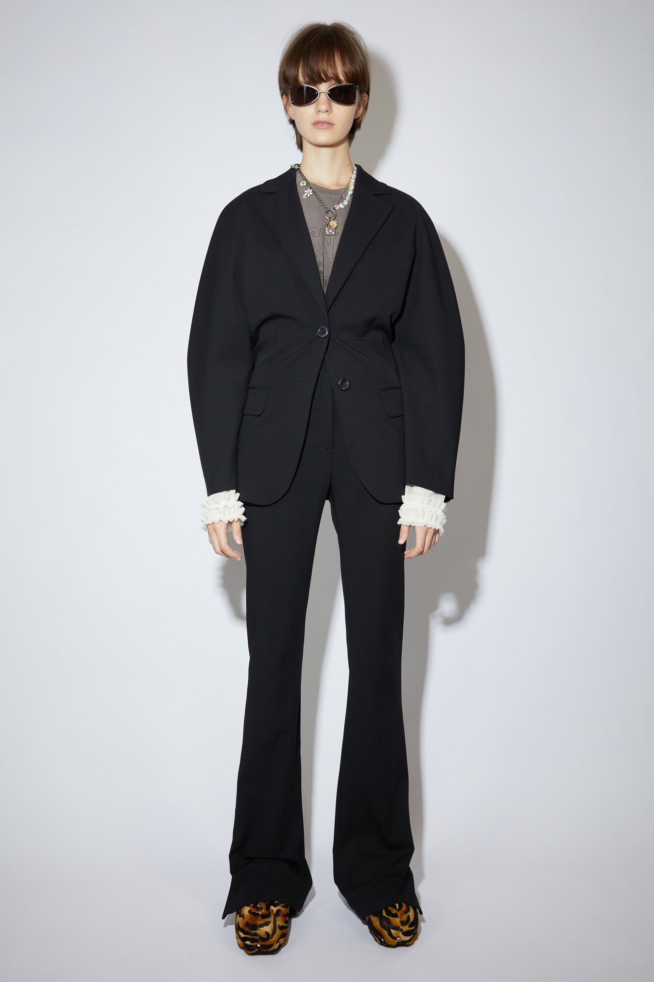 Acne Studios フィットスーツジャケット-